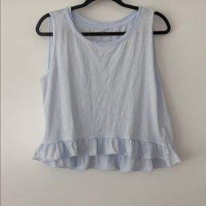 Free People Ruffle Tank
